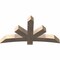 Ekena Millwork Alberta Smooth Timber Gable Bracket, Douglas Fir, 60"W x 32"H x 5 1/2"D x 5 1/2"F, 13/12 Pitch GBW060X32X0606ALB00SDF - alternate 4